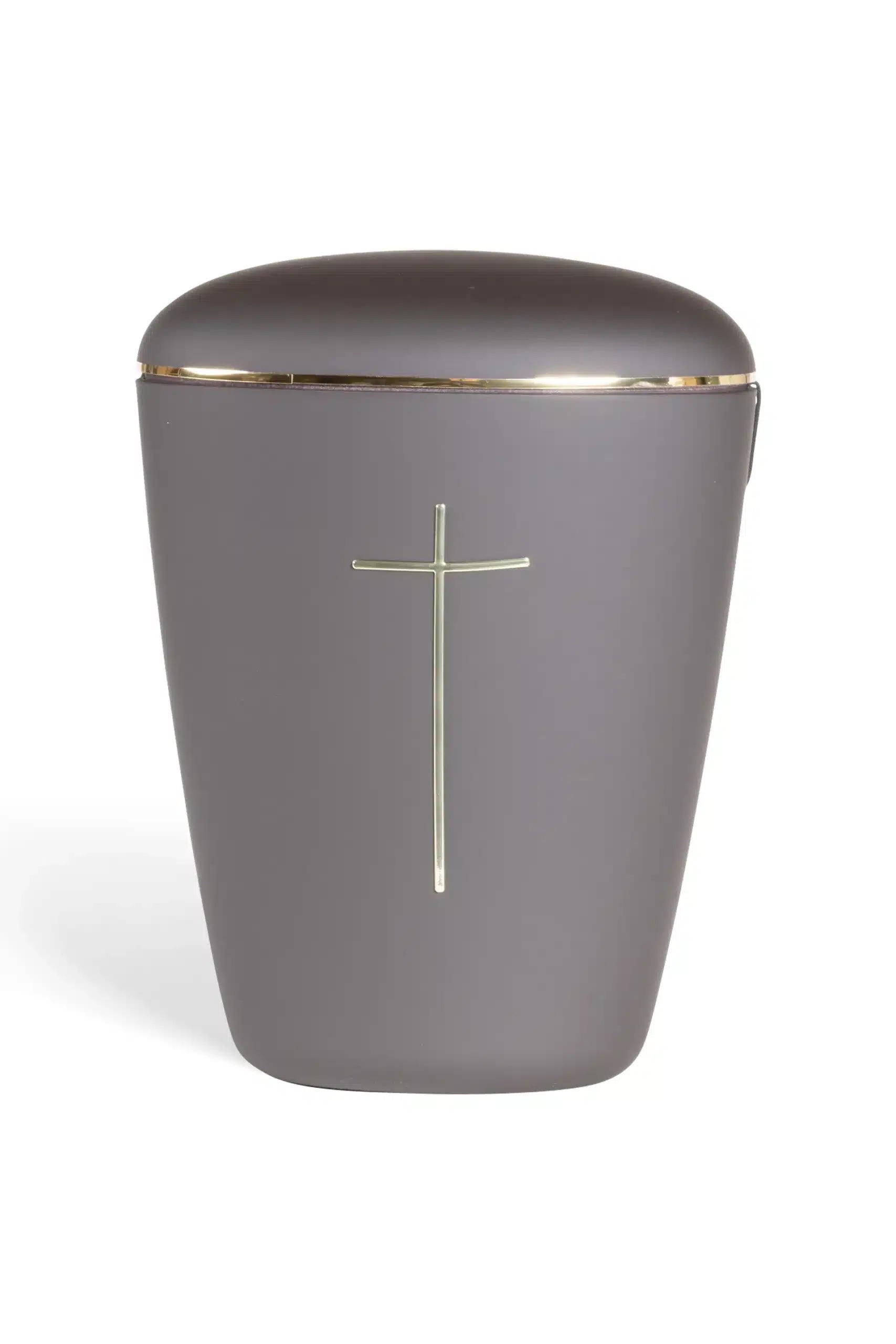 Heim, sort med kors og guldkant