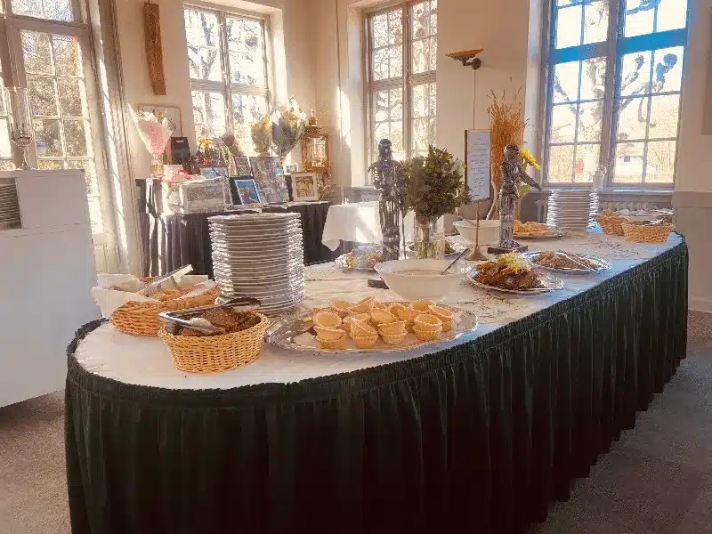 Mindehøjtidelighed efter begravelsen