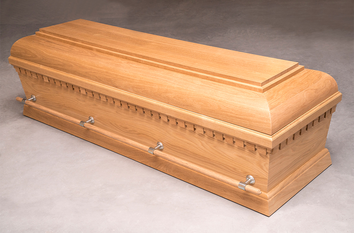 BEGRAVELSE 24 EG MED BÆRESTÆNGER MED METALHOLDERE MINUS KORS